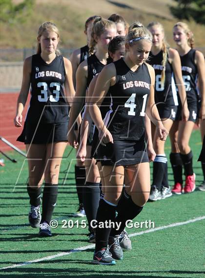 Thumbnail 3 in Los Gatos vs. Archbishop Mitty photogallery.