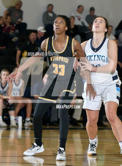 Thumbnail 3 in Enterprise vs. Pleasant Valley (CIF Northern Section D3 Final) photogallery.