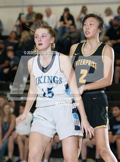 Thumbnail 3 in Enterprise vs. Pleasant Valley (CIF Northern Section D3 Final) photogallery.