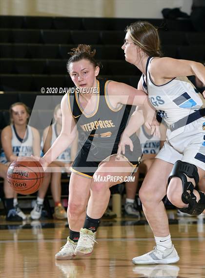 Thumbnail 2 in Enterprise vs. Pleasant Valley (CIF Northern Section D3 Final) photogallery.