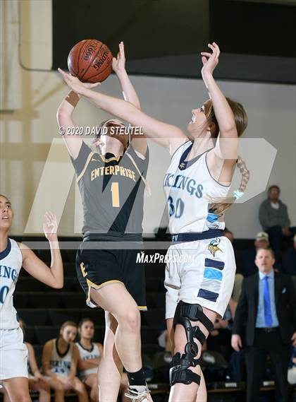 Thumbnail 3 in Enterprise vs. Pleasant Valley (CIF Northern Section D3 Final) photogallery.