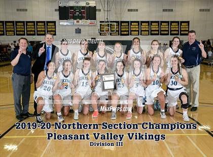 Thumbnail 2 in Enterprise vs. Pleasant Valley (CIF Northern Section D3 Final) photogallery.