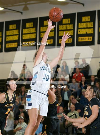 Thumbnail 2 in Enterprise vs. Pleasant Valley (CIF Northern Section D3 Final) photogallery.