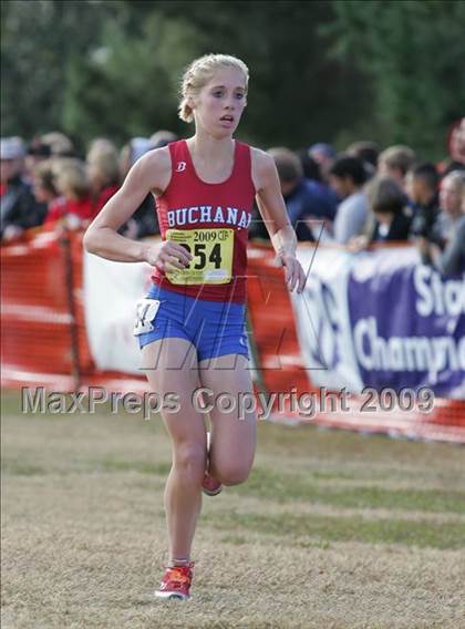 Thumbnail 1 in CIF State Cross Country Championships (D1 Girls) photogallery.