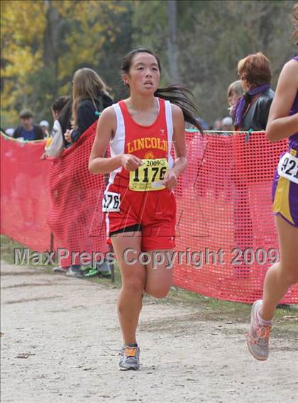Thumbnail 3 in CIF State Cross Country Championships (D1 Girls) photogallery.