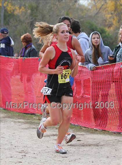 Thumbnail 3 in CIF State Cross Country Championships (D1 Girls) photogallery.