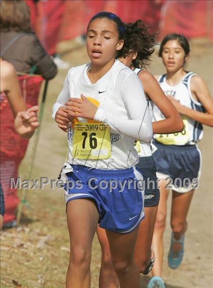 Thumbnail 3 in CIF State Cross Country Championships (D1 Girls) photogallery.