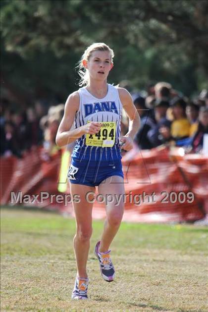 Thumbnail 1 in CIF State Cross Country Championships (D1 Girls) photogallery.