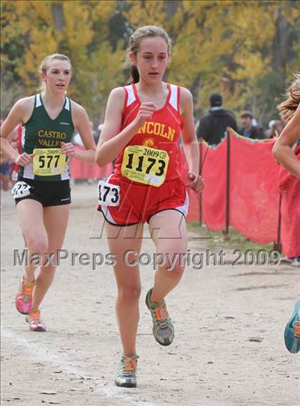 Thumbnail 2 in CIF State Cross Country Championships (D1 Girls) photogallery.