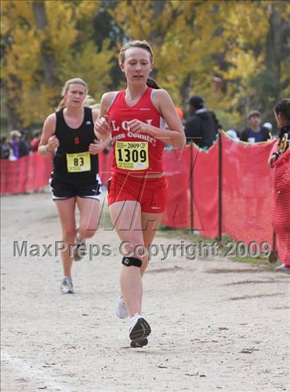 Thumbnail 1 in CIF State Cross Country Championships (D1 Girls) photogallery.