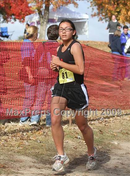 Thumbnail 2 in CIF State Cross Country Championships (D1 Girls) photogallery.