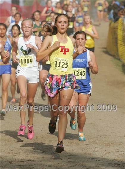 Thumbnail 1 in CIF State Cross Country Championships (D1 Girls) photogallery.