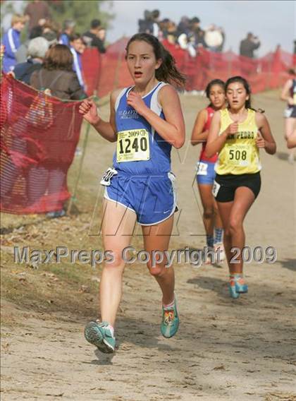 Thumbnail 2 in CIF State Cross Country Championships (D1 Girls) photogallery.