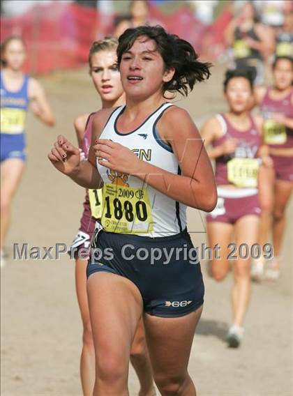 Thumbnail 3 in CIF State Cross Country Championships (D1 Girls) photogallery.