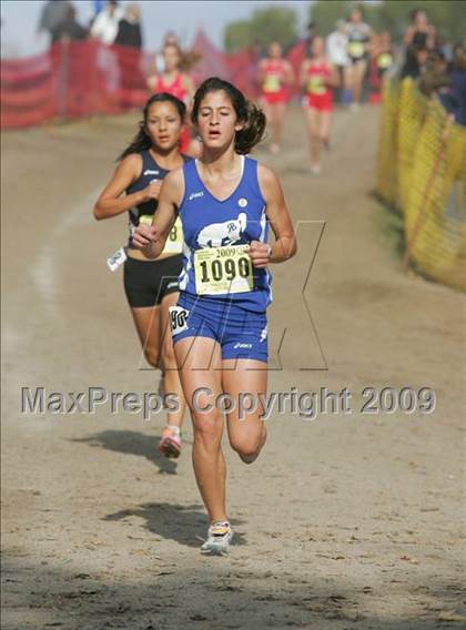 Thumbnail 2 in CIF State Cross Country Championships (D1 Girls) photogallery.