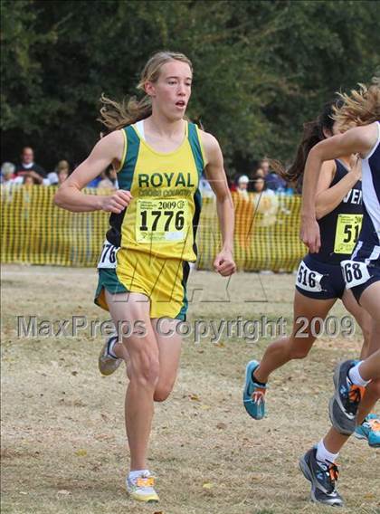 Thumbnail 1 in CIF State Cross Country Championships (D1 Girls) photogallery.