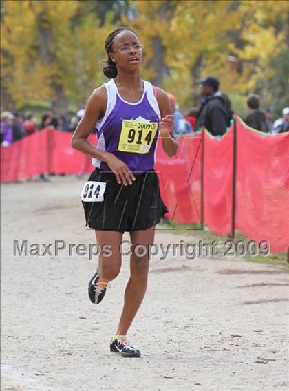 Thumbnail 3 in CIF State Cross Country Championships (D1 Girls) photogallery.