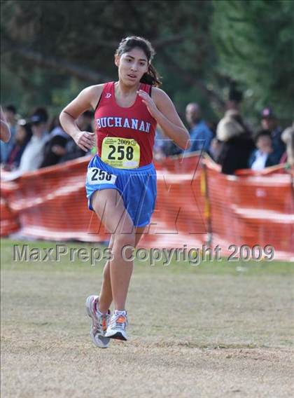 Thumbnail 2 in CIF State Cross Country Championships (D1 Girls) photogallery.