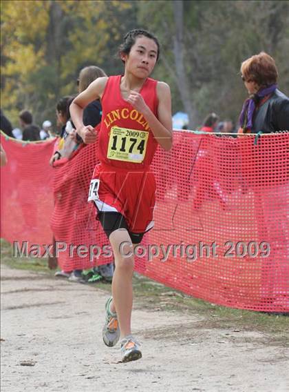 Thumbnail 3 in CIF State Cross Country Championships (D1 Girls) photogallery.