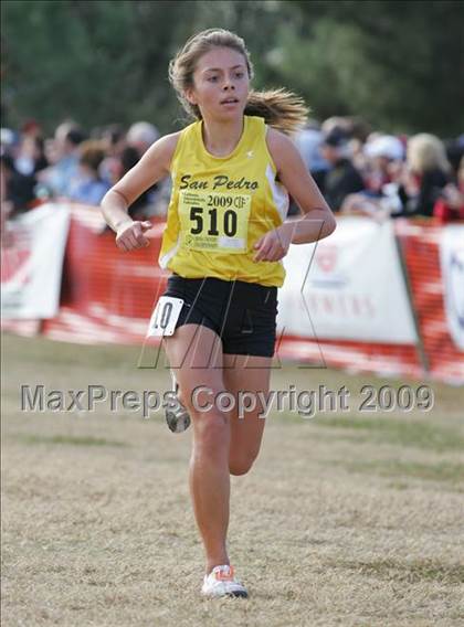 Thumbnail 2 in CIF State Cross Country Championships (D1 Girls) photogallery.