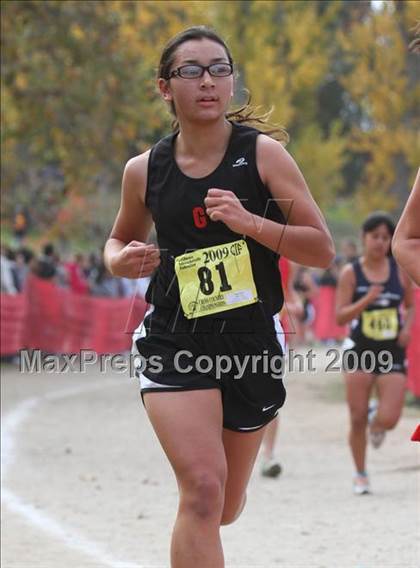 Thumbnail 2 in CIF State Cross Country Championships (D1 Girls) photogallery.