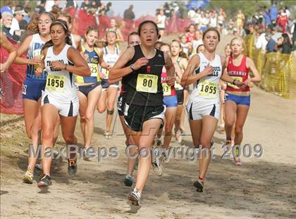 Thumbnail 2 in CIF State Cross Country Championships (D1 Girls) photogallery.