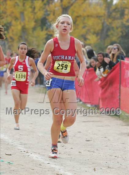 Thumbnail 2 in CIF State Cross Country Championships (D1 Girls) photogallery.