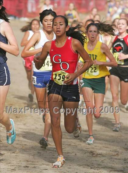 Thumbnail 3 in CIF State Cross Country Championships (D1 Girls) photogallery.