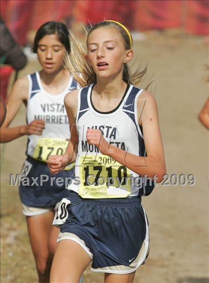 Thumbnail 3 in CIF State Cross Country Championships (D1 Girls) photogallery.