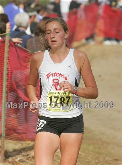 Thumbnail 2 in CIF State Cross Country Championships (D1 Girls) photogallery.