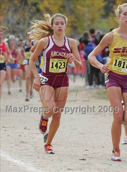 Thumbnail 3 in CIF State Cross Country Championships (D1 Girls) photogallery.