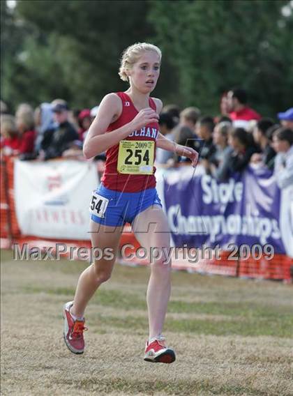 Thumbnail 2 in CIF State Cross Country Championships (D1 Girls) photogallery.