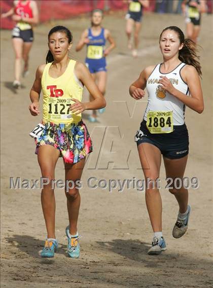Thumbnail 1 in CIF State Cross Country Championships (D1 Girls) photogallery.