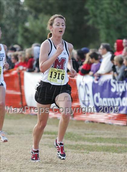 Thumbnail 2 in CIF State Cross Country Championships (D1 Girls) photogallery.