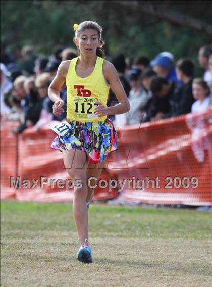 Thumbnail 2 in CIF State Cross Country Championships (D1 Girls) photogallery.