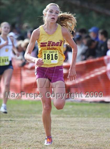Thumbnail 3 in CIF State Cross Country Championships (D1 Girls) photogallery.