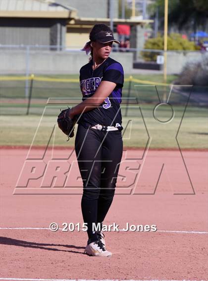 Thumbnail 1 in Millennium vs. Mountain Pointe (Desert Mountain Tournament) photogallery.
