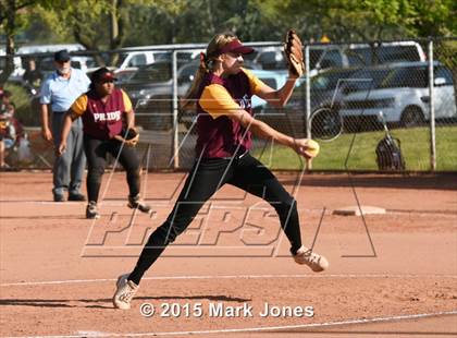 Thumbnail 3 in Millennium vs. Mountain Pointe (Desert Mountain Tournament) photogallery.