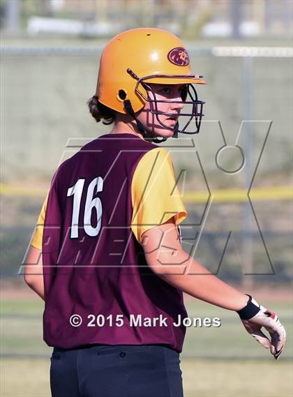 Thumbnail 2 in Millennium vs. Mountain Pointe (Desert Mountain Tournament) photogallery.