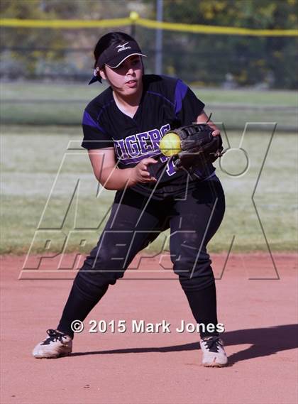 Thumbnail 3 in Millennium vs. Mountain Pointe (Desert Mountain Tournament) photogallery.