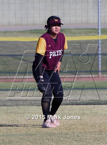 Thumbnail 2 in Millennium vs. Mountain Pointe (Desert Mountain Tournament) photogallery.