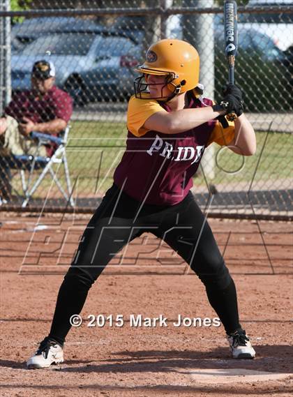 Thumbnail 1 in Millennium vs. Mountain Pointe (Desert Mountain Tournament) photogallery.