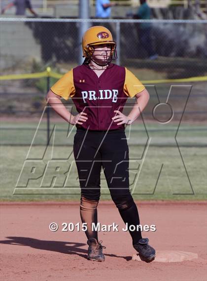 Thumbnail 3 in Millennium vs. Mountain Pointe (Desert Mountain Tournament) photogallery.