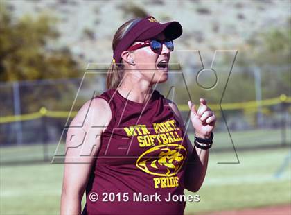 Thumbnail 2 in Millennium vs. Mountain Pointe (Desert Mountain Tournament) photogallery.