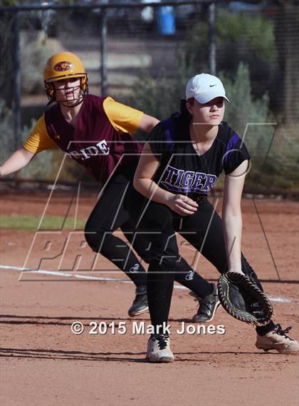Thumbnail 3 in Millennium vs. Mountain Pointe (Desert Mountain Tournament) photogallery.