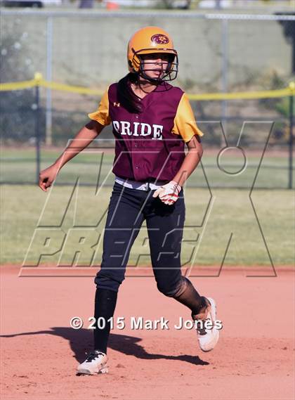 Thumbnail 1 in Millennium vs. Mountain Pointe (Desert Mountain Tournament) photogallery.