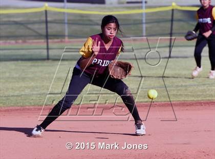 Thumbnail 2 in Millennium vs. Mountain Pointe (Desert Mountain Tournament) photogallery.