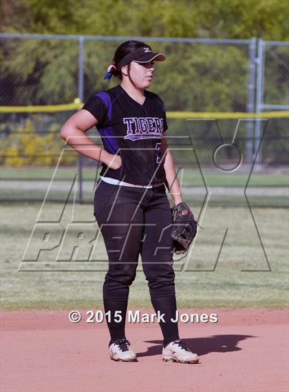 Thumbnail 3 in Millennium vs. Mountain Pointe (Desert Mountain Tournament) photogallery.