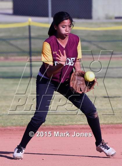 Thumbnail 3 in Millennium vs. Mountain Pointe (Desert Mountain Tournament) photogallery.