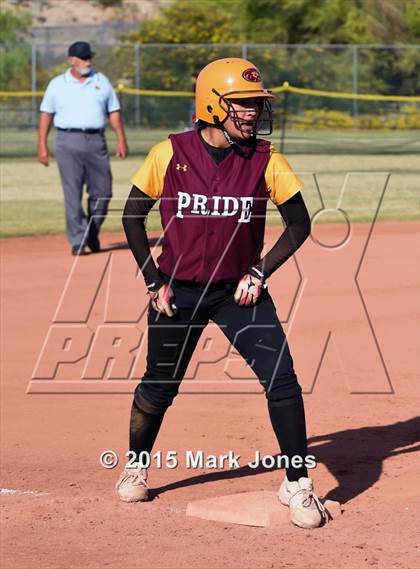 Thumbnail 1 in Millennium vs. Mountain Pointe (Desert Mountain Tournament) photogallery.